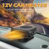 150W Windshield Defroster Durable Convenient 12V 24V Car Bus Truck Heater Portable Vehicle Windscreen Defroster Heating Fan