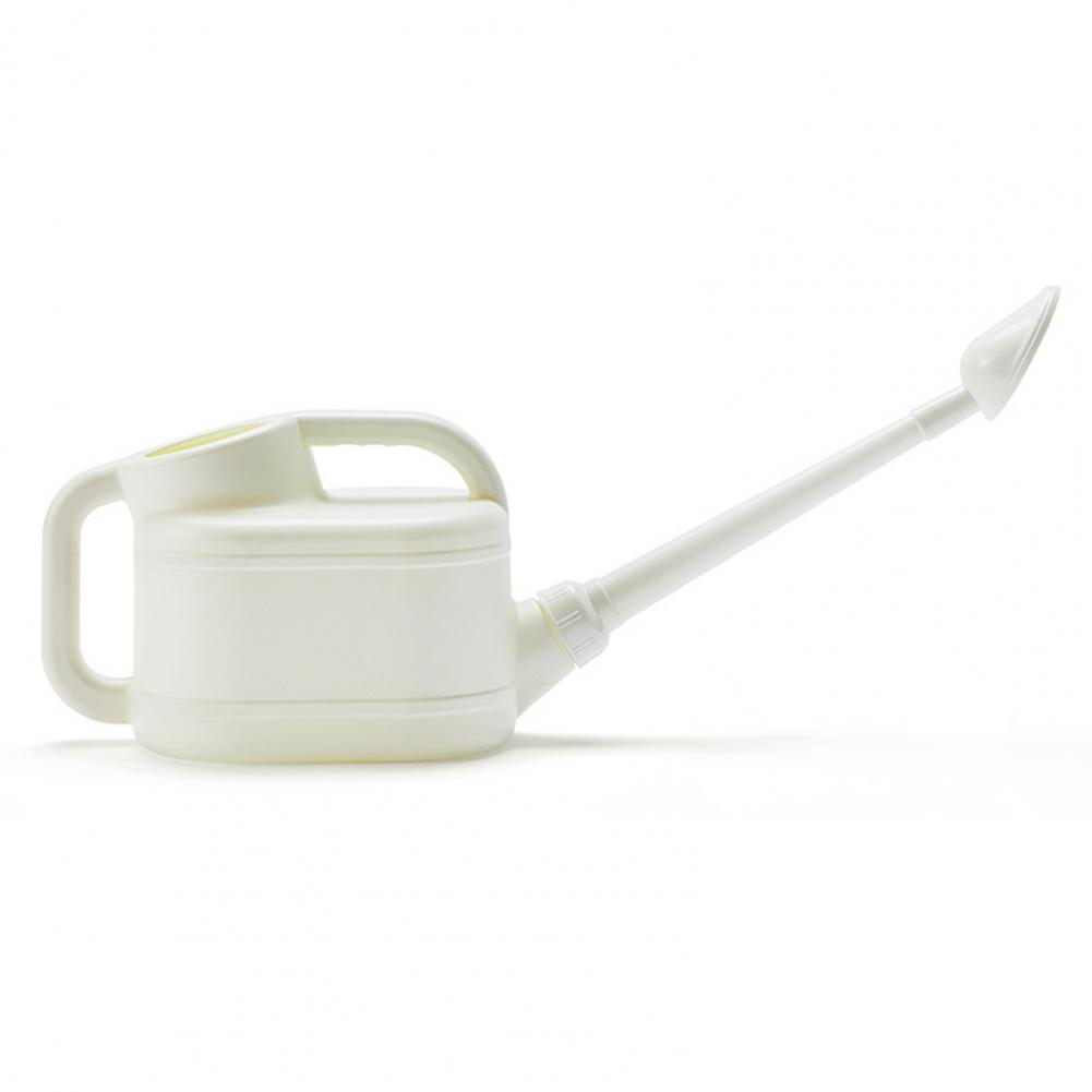 Утолщенная лейка-распылитель Пластиковая для полива Удобная 3 режима Ручная Садовая лейка-распылитель с длинным носиком белый