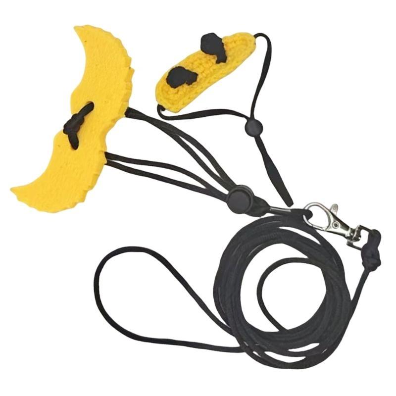 J0MC Fun Leash for Reptiles Outfit Comfortable Costume Geckos Lizards Bearded Dragon