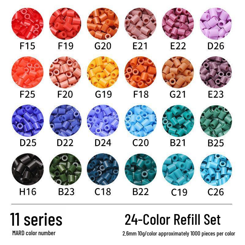 Haus 294 Color Fusion Perler Perlen Nachfüllset - 221 Spezialfarben DIY-Materialien