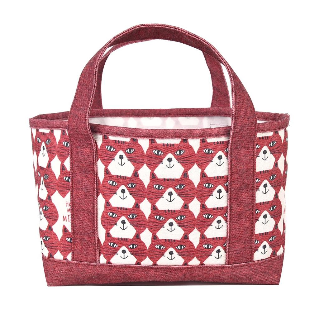 [Kusuguru Japan] Michoro Lidded Horizontal Bag RD