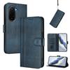 For Xiaomi Poco M7 Plus 5G/M7 4G (169mm) Cases Wallet Stand Retro Texture Leather Phone Cover with Lanyard