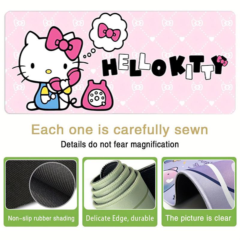 1pc Hello Kitty Phone Computer Pad with Vibrant Print, Mouse Pads for Desk,035