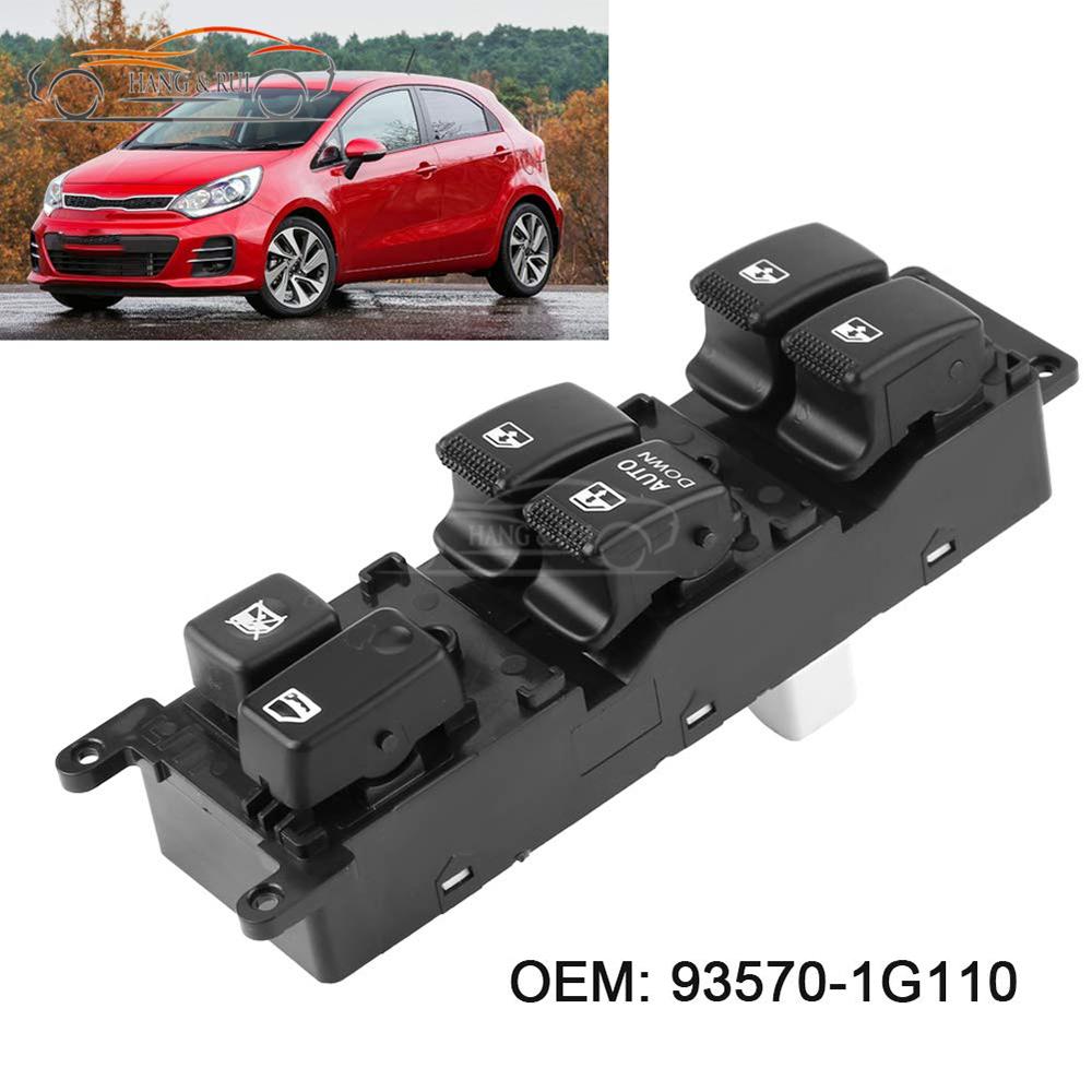 Front Left Power Master Window Control Switch for Kia Rio 2006 2007 2008 2009 2010 Car Accessories 93570-1G110 935701G110