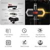 Bike Turn Signal Light Smart Wireless Remote Control with Horn Bike Front and Rear Light for Electric Vehicle Cycling Safety Warning Light