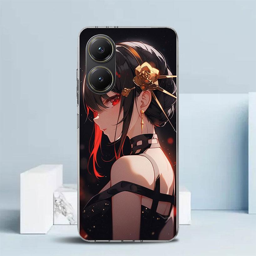S-Spy Family Yor F-Forger Handyhülle Für Xiaomi Poco F7 Ultra X5 X6 X7 Pro M7 Redmi 15C 15 13C 13 12C 12 10C 10 10A 9 9C 9A 9T C