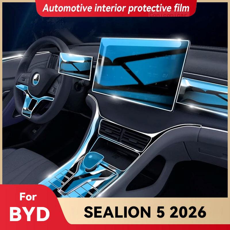Per BYD Sealion 5 2026 Schermo Console Centrale Interno Auto Pellicola Protettiva Antigraffio Pellicola Riparatrice Adesivo Accessori