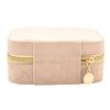 Sophia Classic Velvet Jewellery Box - Champagne