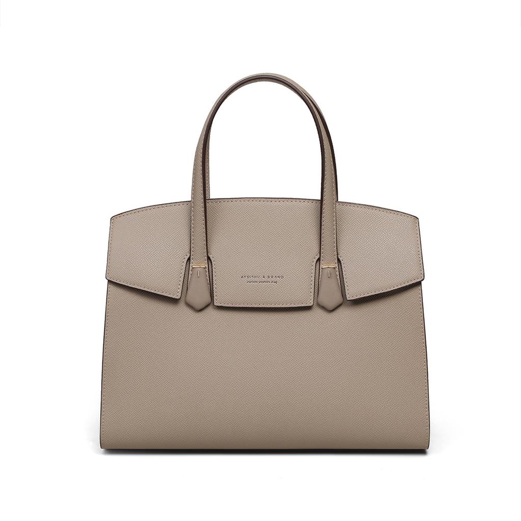 New Autumn and Winter Genuine Leather Handbag Large Capacity High-end Single-shoulder Crossbody Bag