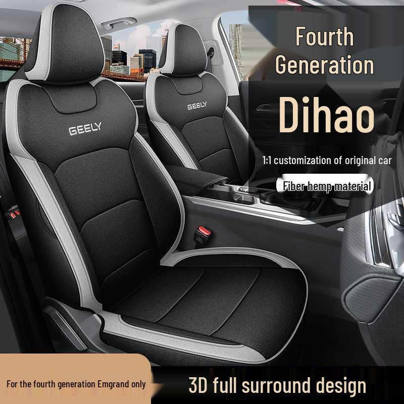 2625 Fourth Gen Linen Car Seat Cover - Limited Edition, Full Coverage, All-Season Cushion