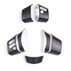 ABS Matte Black Steering Wheel Cover Button Decoration Stickers Trim For  3ehg FJ Cruiser 2007-2021 Accessories GEJ5
