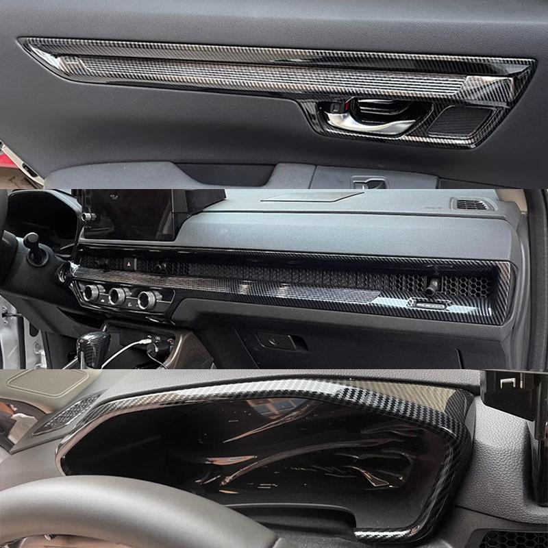 Honda CRV 2023 Wewnętrzny podłokietnik, Ramka lewarka zmiany biegów i Zestaw dekoracji wylotu powietrza