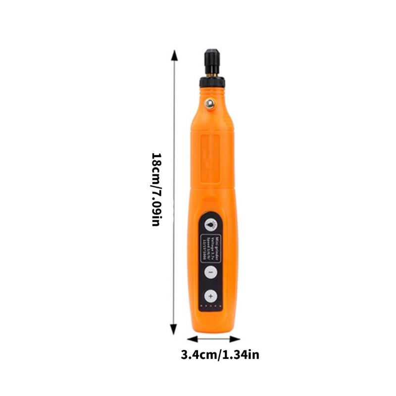 Handheld wiederaufladbares rotierendes Werkzeug variable Geschwindigkeit Holzbearbeitung Gravierstift Bohrmaschine für detaillierte Reparaturarbeiten