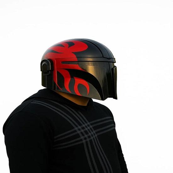 Helmet  Wearable Boba Fett Cosplay, Black Series Steel Helmet Prop