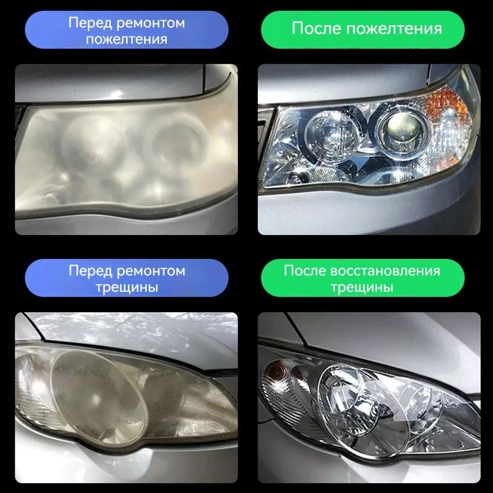 Automotive Headlight Restoration Fluid & Refurbishing Agent 200ml