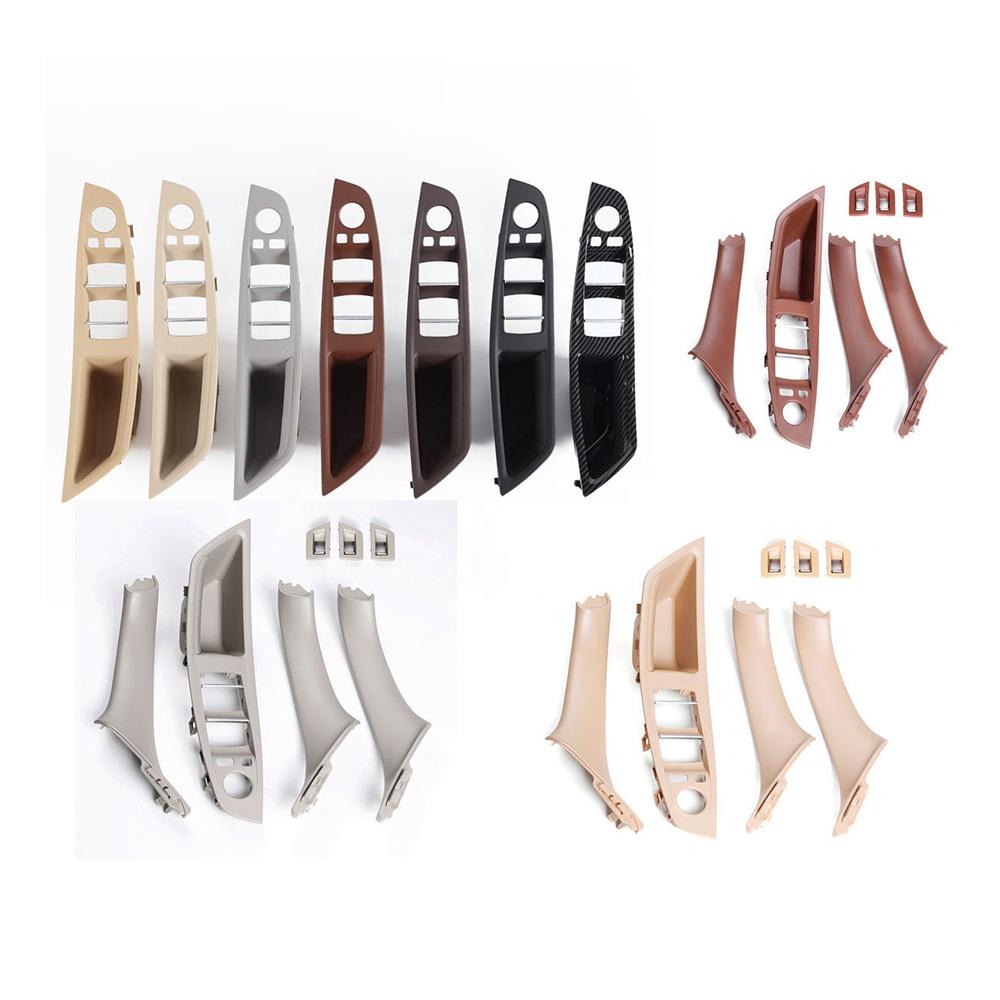 LHD RHD Red Brown Car Interior Door Window Switch Cover Original Inner Door Handle Panel for BMW F10 F11 F18 520 523 525