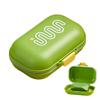 1PC Portable Soap Tray Leakproof Household Bathroom Drain Tray Bathroom Soap Box with Lid for Camping Traveling Business