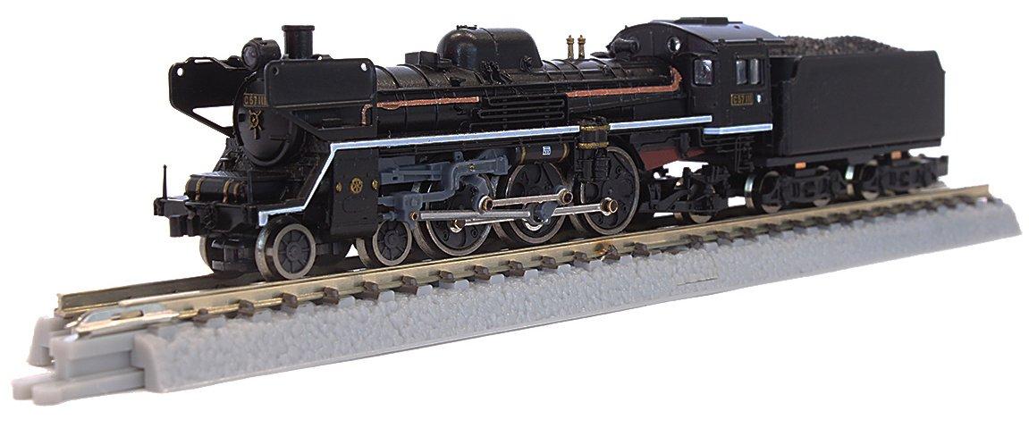 Rokuhan Z-масштаб Паровозик JNR Типа C57 111 Типа с Дефлектором-Козырьком T027-2 №