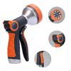 Garden Hose Nozzle Water with 8 Adjustable Spray Patterns - Heavy Duty Hand Sprayer for