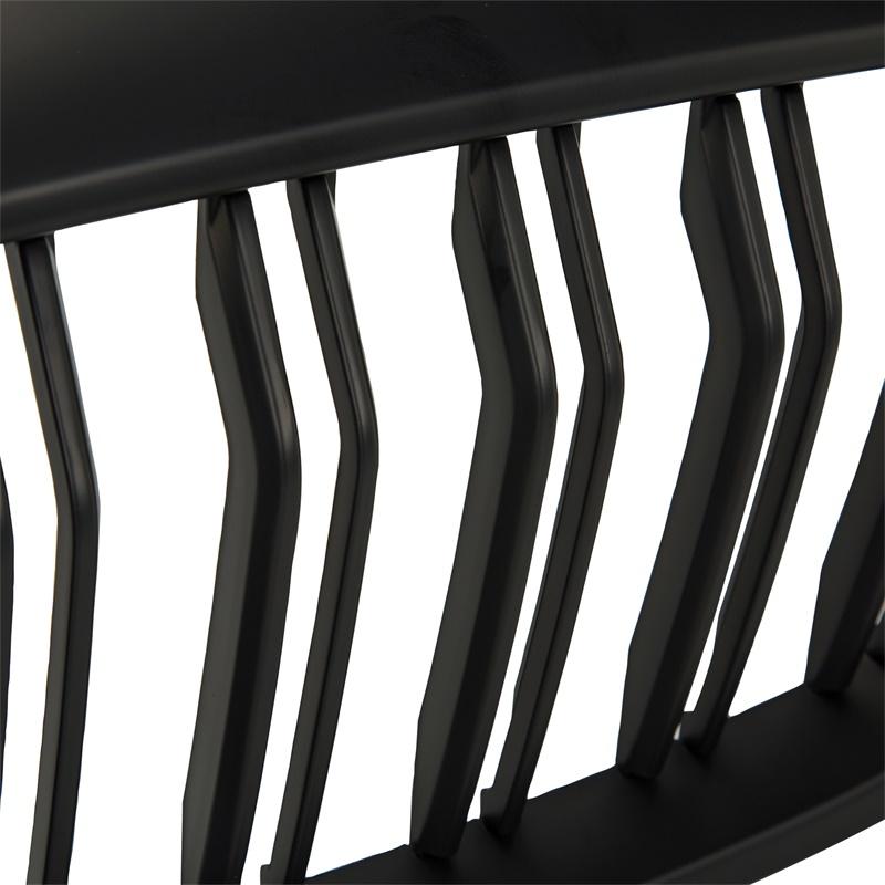 For BMW 5-series G30 Sedan/G31 Wagon 2017-2020 Pre-Facelift Matte Black Grille Car Front Hood Grill Kidney Grilles Racing Grill Dual Line