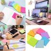 360 Sheets Colorful Notes Paper for Writing 75x75mm Adhesive Note Paper Pocket Notepads for Office School