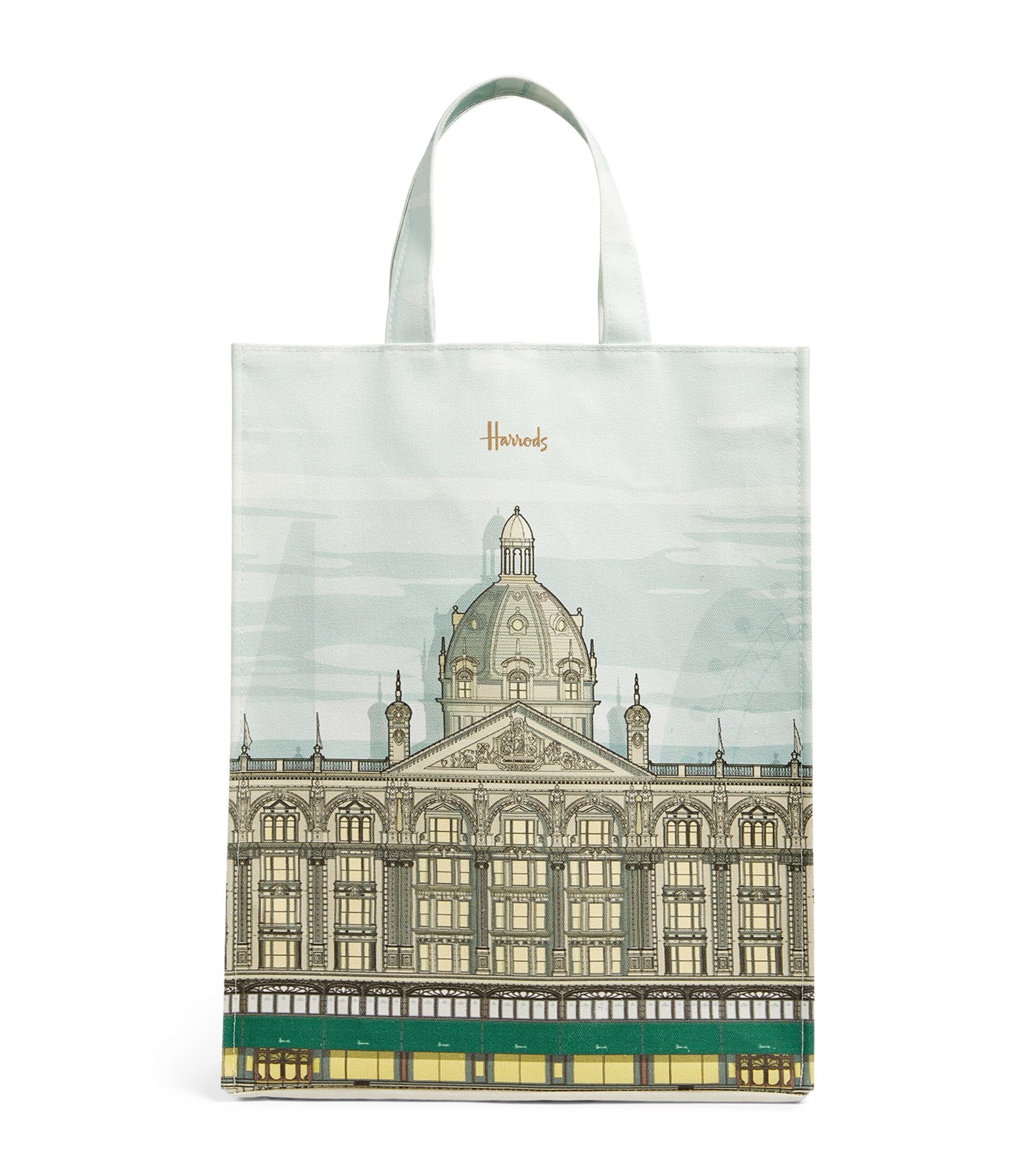 

Tote Medium Medium Architectural Building Shopper Bag [Harrods] Bag, Size, [Used]
