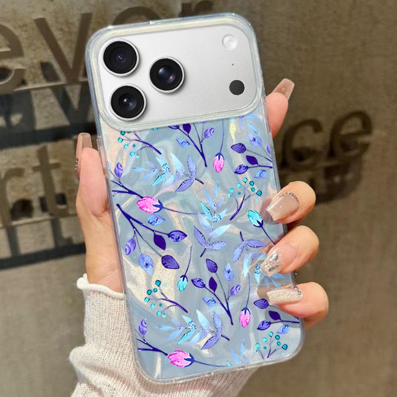 Small Case For iPhone 17 Air 16e 16 15 14 Pro Max 13 17 Pro Max Shockproof Colorful Butterfly Pattern Hard PC Phone Cover