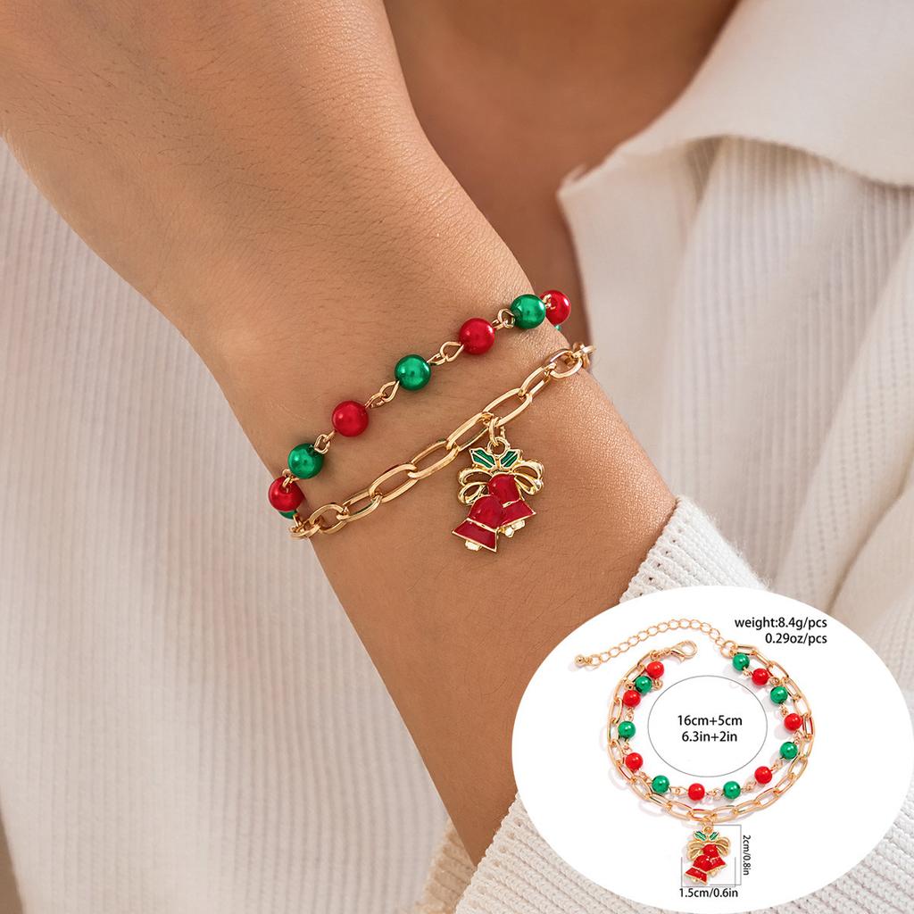 Conjunto-B JYL TS Pulseira de Natal - Traz Alegria e Abundância Nesta Época Festiva