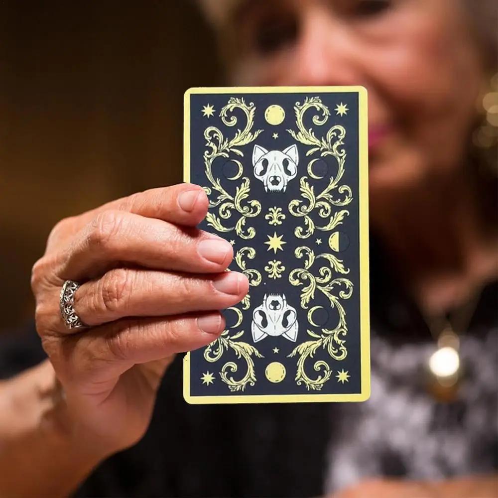 Cats Rule Earth tarotové karty A 78 Oracle English Visions Divination Edition Deck Borad Hraní her