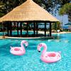 Summer Inflatable Toy Floating Seat Flamingo Shape Water Swimming Ring for Baby Outdoor Pool Inflatable Swimming Ring Water Toys