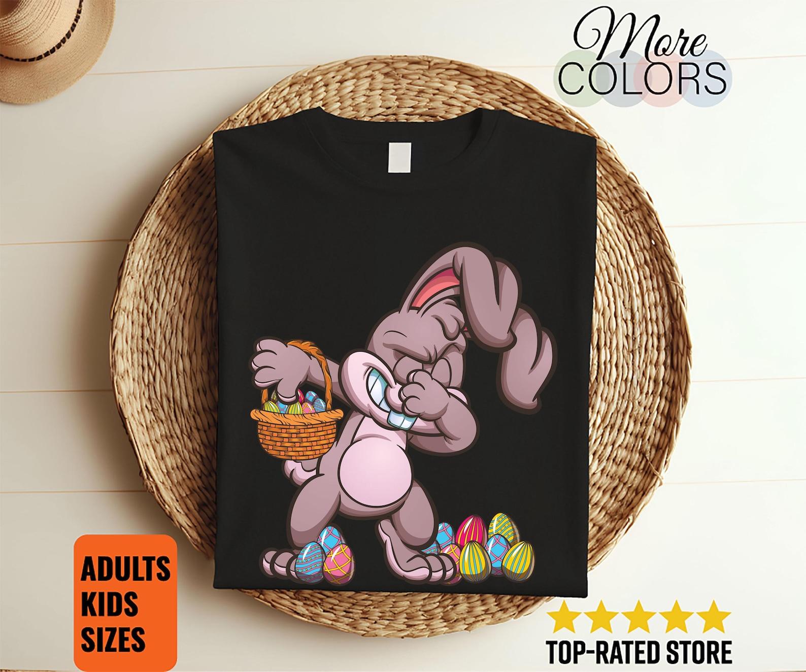 Happy Easter T-Shirt, Easter Bunny, Kids Easter, Easter, Boy Easter, Cute Easter Tee, Funny Easter Shirt, Easter Gift, Easter Gifts, 110