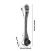 1/4 Inch Drive Ratchet Double Headed Small Bit Ratchet Wrench Angled Screwdriver Extension Bit Holder Practical Accessories Tool