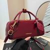 Wholesale Popular High-end Patent Leather Niche Light Luxury Portable Small Square Bag Women's Fashion Versatile Temperament Solid Color Messenger Bag