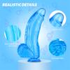 Female Oversized Dildo Color Transparent Simulation Dildo Penis Adult Erotic Sex Products