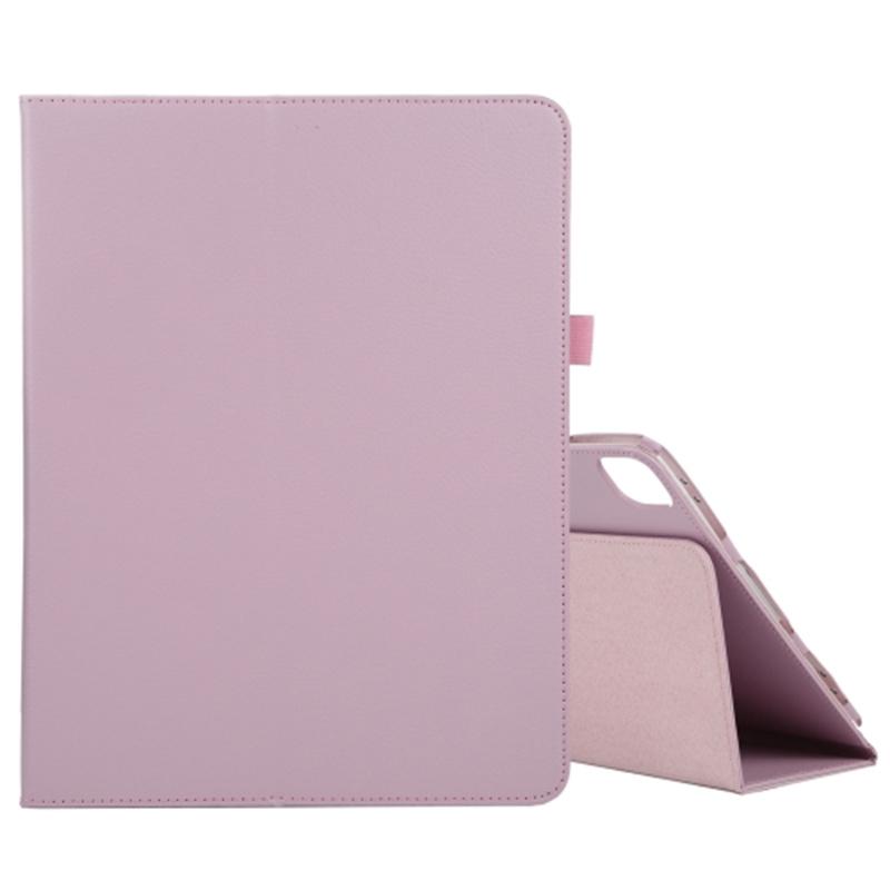 For iPad Pro 11 (2025)/11 (2024) Case Bi-Fold Stand PU Leather Tablet Cover with Stylus Loop Design