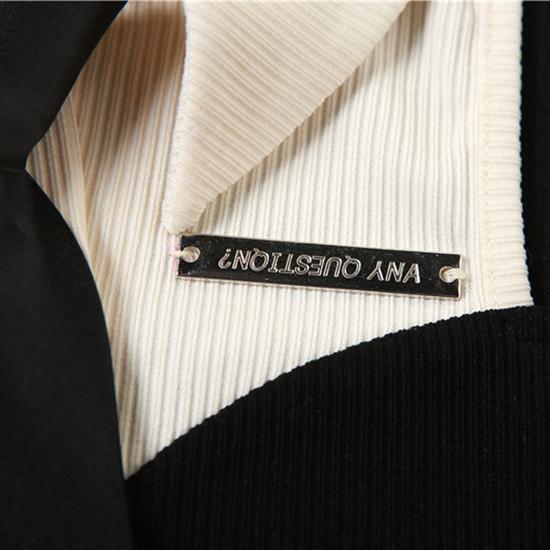 T-shirt damski w stylu europejskim i amerykańskim, wiosenny i letni, jednokolorowy, slim fit z odsłoniętym pępkiem, modnymi klapami, kontrastowym T-shirtem z krótkim rękawem