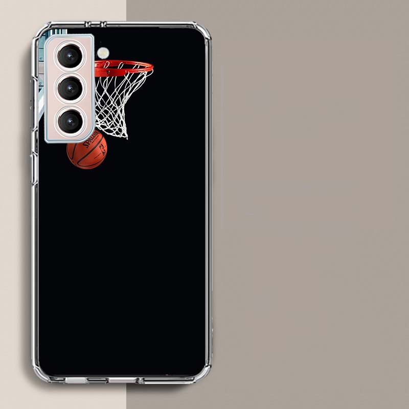 Basketbalový kryt na telefon pro Samsung A16 A26 A36 A56 A17 A15 A25 A35 A55 A14 A24 A34 A54 A04S A05S Galaxy Note 20 10 9 8 A9 A8 A7 A