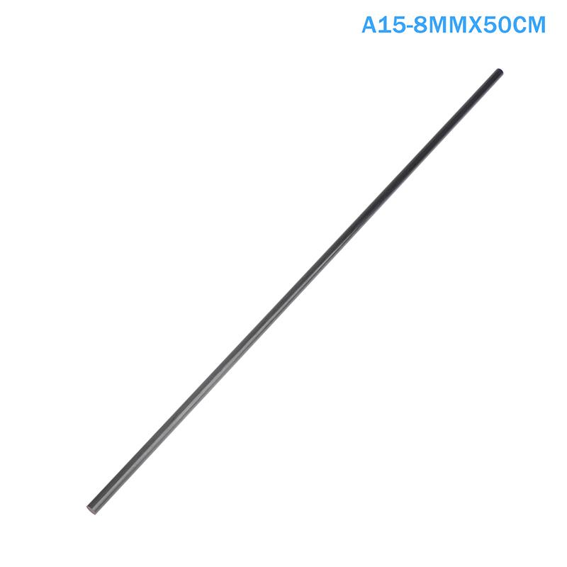 Black Solids Carbon Fiber Black Rod Dia 0.5-8MM 500MM Reinforcement Rod High Strength Light Weight Insulation Kite Pole For DIY