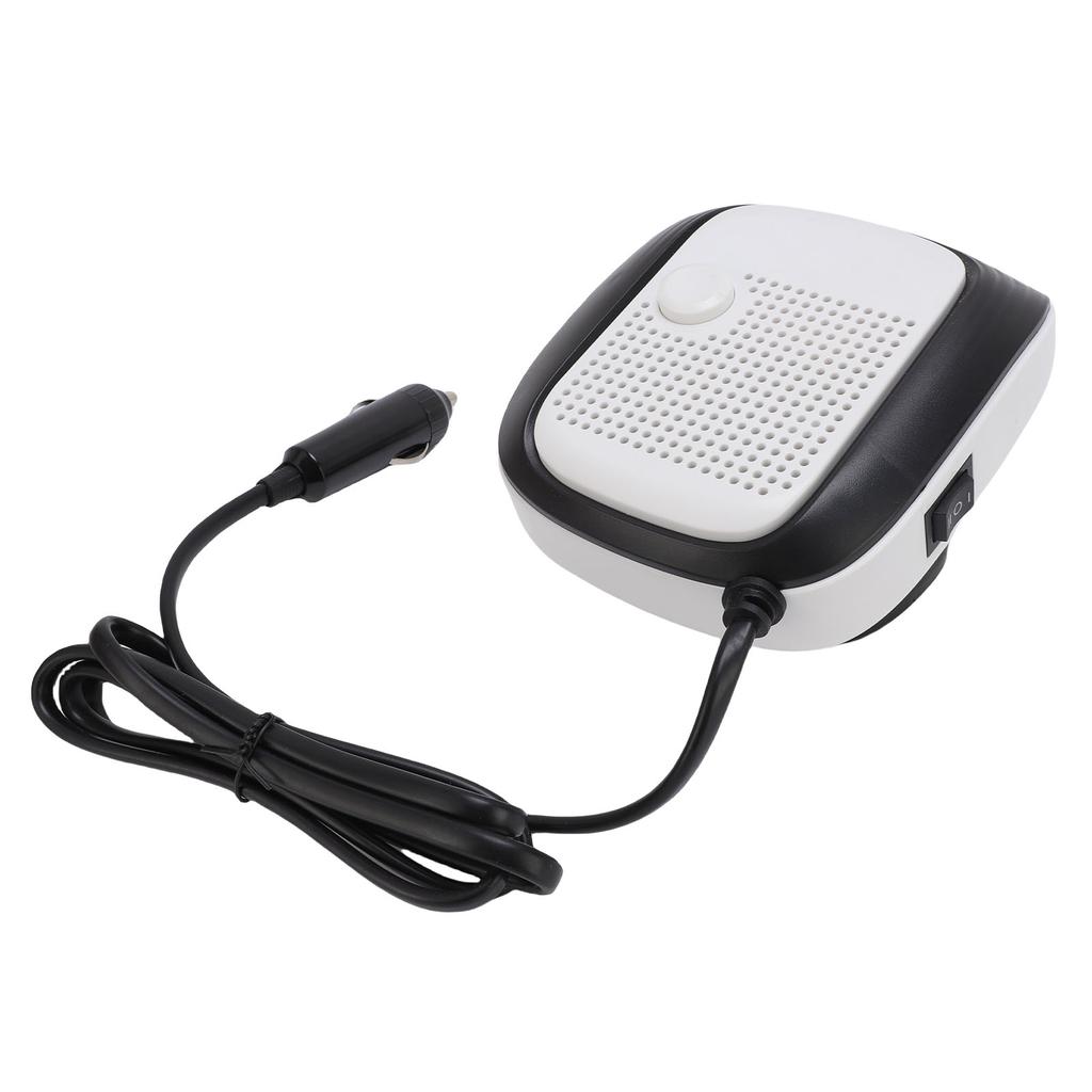 Portable Car Heater Defogger Defroster Fast Heating Plug Into Cigar Lighter for Safe Winter Driving