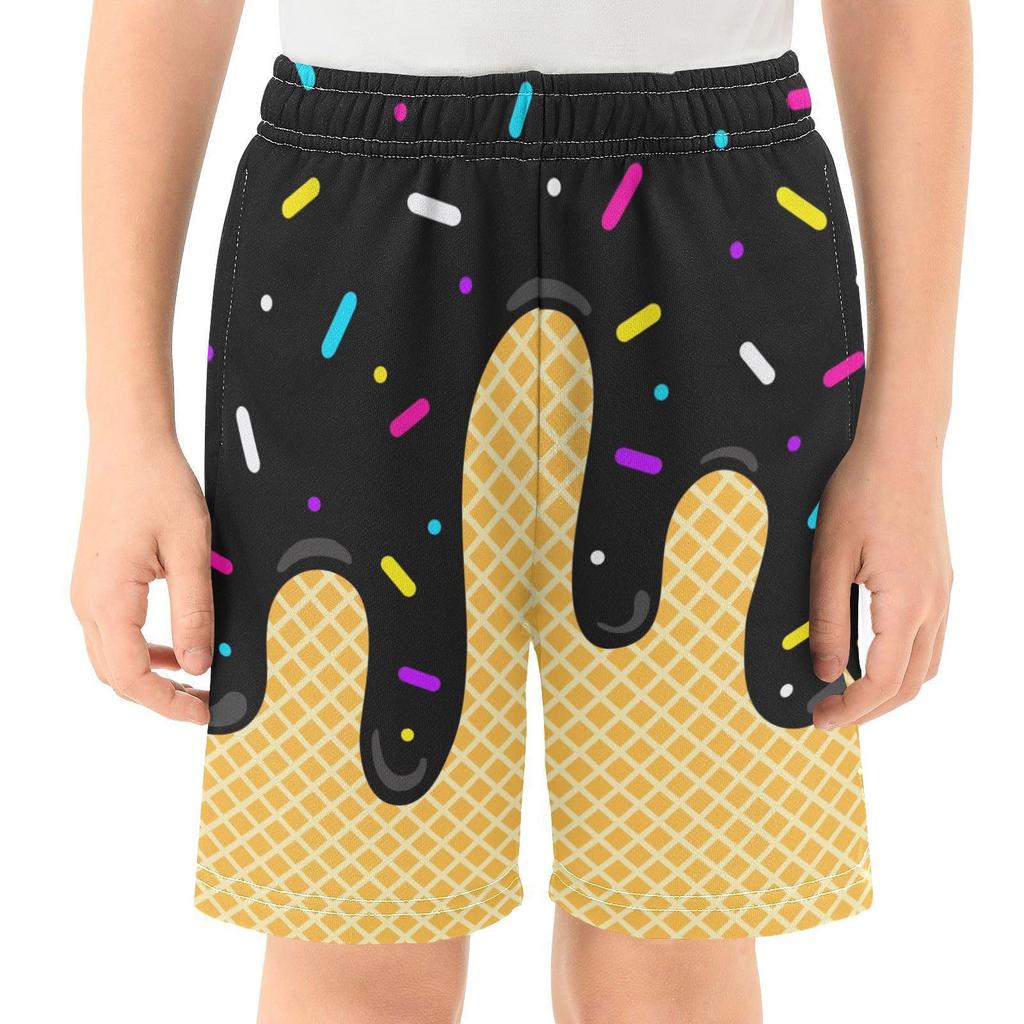 Summer Boys Printed Color Shorts
