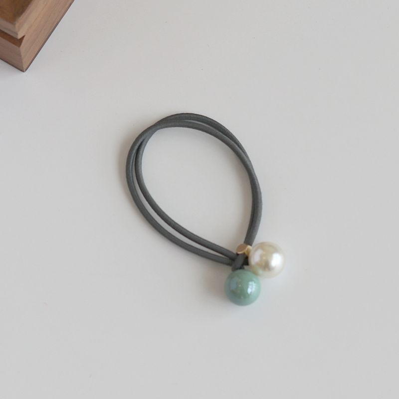 

Простая Красивая Жирная Жемчужная Сфера Завязка для Волос Резинка Сладкая Элегантная Пучок Повязка на Голову Веревка для Волос На все случаи жизни Аксессуары для Волос Ремешок для Ношения Корейский Green Ball