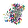 400Pcs Corsage Pins Teardrop Colored Pearl Head for Wedding Boutonniere Fabric Jewelry Making Sewing Flower Decorations