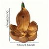 Lotus-shaped Reverse-flow Incense Resin Craft Diffuser - Multi-functional Home Decoration Suitable For