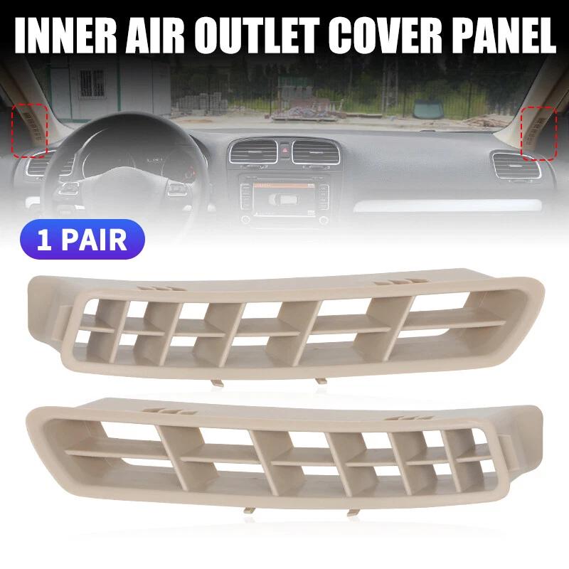 Auto Innenraum Windschutzscheibe A-Säule Innen Lüftungsauslass Abdeckung Verkleidung für VW Golf 6 GTI MK6 2009-2014 5KD867233 5KD8672335