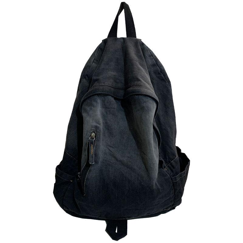 Schoolbag New Gradual Change Washed Denim Backpack Casual Versatile Student Bag Large Capacity Simple Trend Backpack
