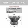 Long-Edge Dovetail Cutter Holder for XCET3004 Milling: 55°, 60°, 75° V-Groove & Disc Bottom Cleaning