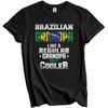 Brasilianischer Opa – Ganz normaler Opa – nur cooleres T-Shirt – Lustiges Brasilien-Geschenk