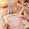 Liquid Adhesive Pen Set 4 Piece Fine Tip Paper Craft Adhesive Large Capacity Portable Plastic Design for Journaling Scrapbooks