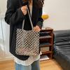 2025 New Summer Vacation Bag Boho Beach Hollow Out Shoulder Bag For Women Handmade Beading Handbag Silver Metal Top Handle Tote