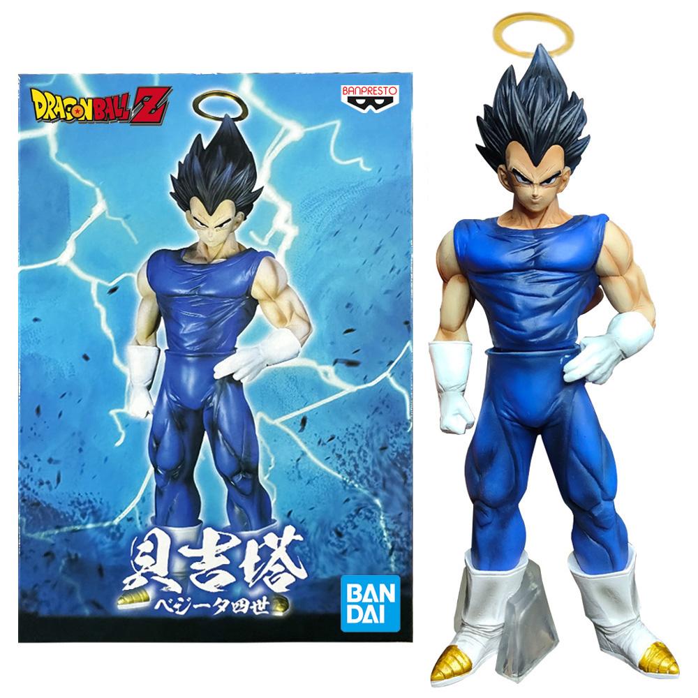 30CM Anime Dragon Ball Hell Vegeta Figure Large standing model toy doll ornaments Vegeta IV Action Figure PVC Figuine With box